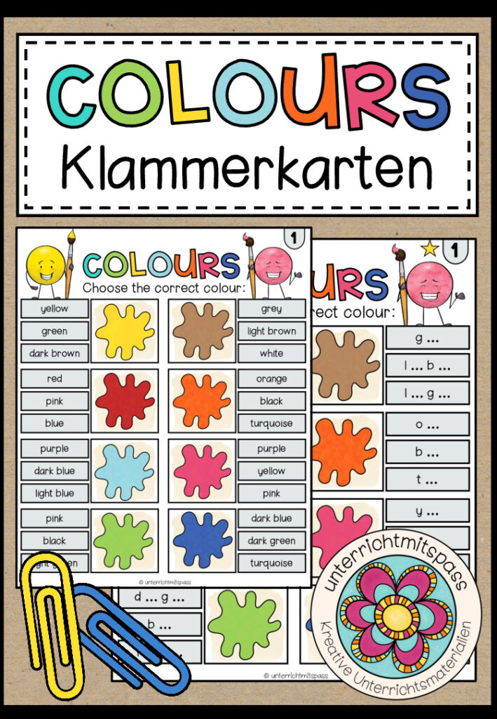 COLOURS – Klammerkarten