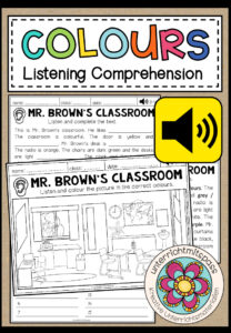 COLOURS – Listening Comprehension (3-fach differenziert)