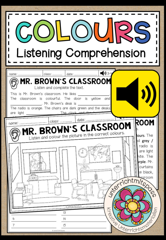 COLOURS – Listening Comprehension (3-fach differenziert)