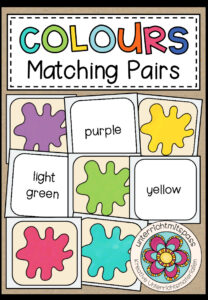 COLOURS – Matching Pairs