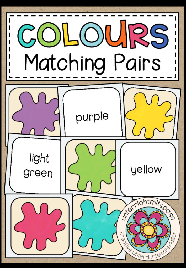 COLOURS – Matching Pairs