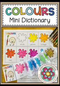 COLOURS – Mini Dictionary (Leporello)
