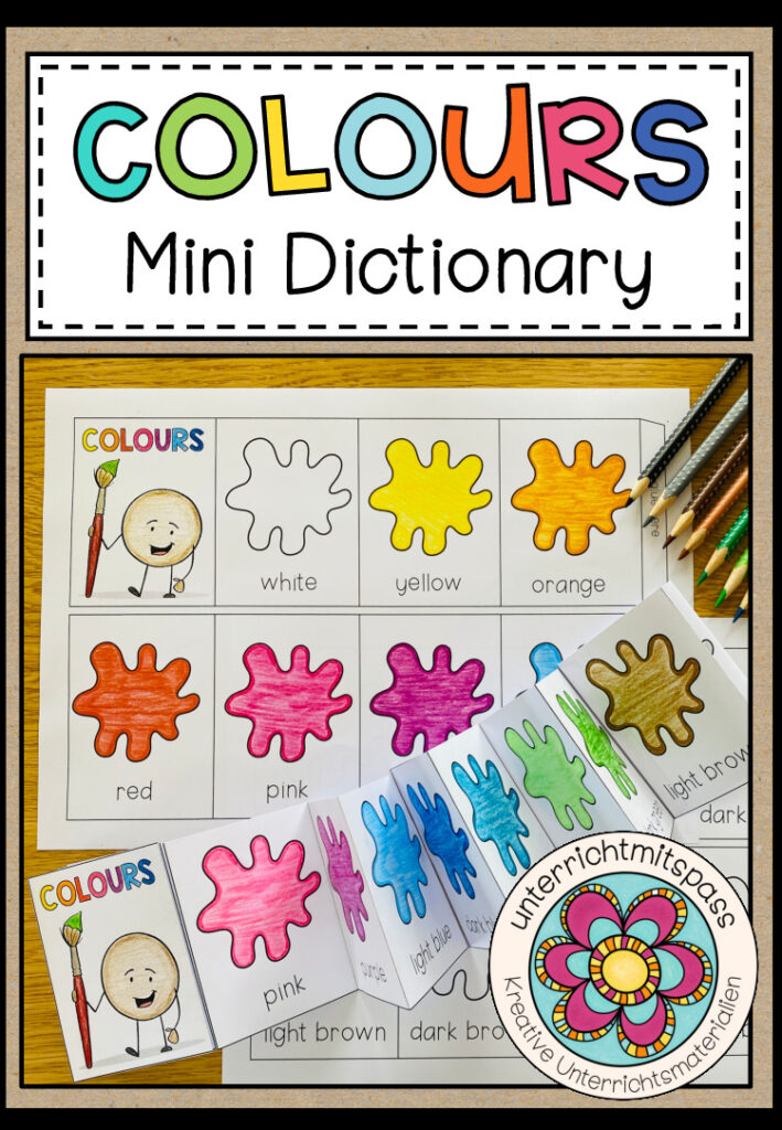 COLOURS – Mini Dictionary (Leporello)