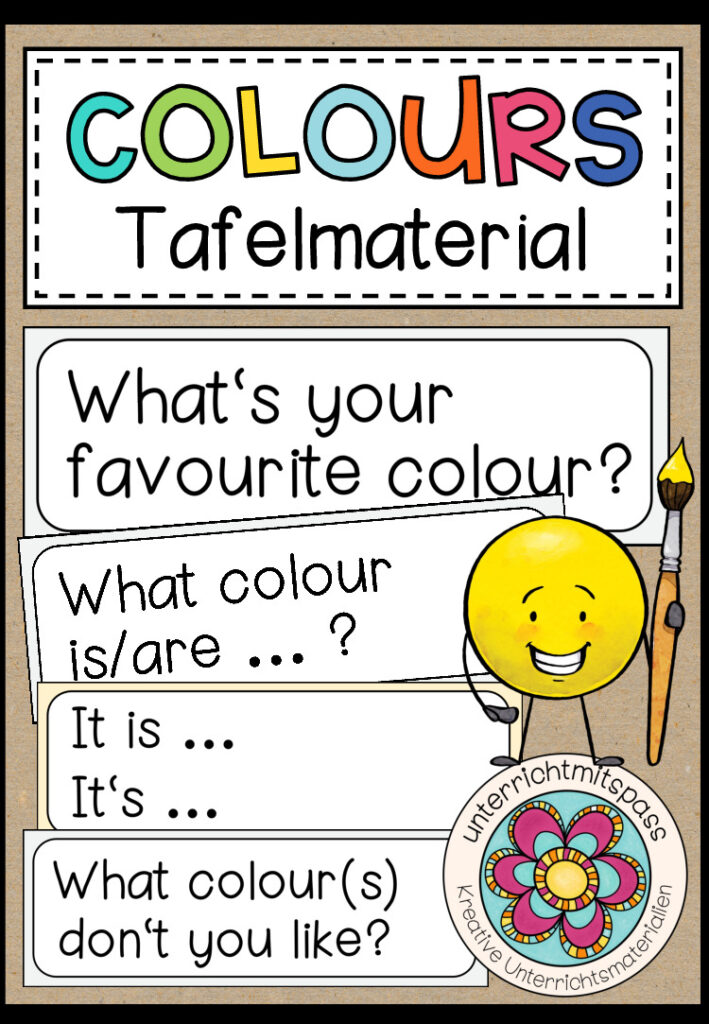 COLOURS – Tafelmaterial (Dialog)