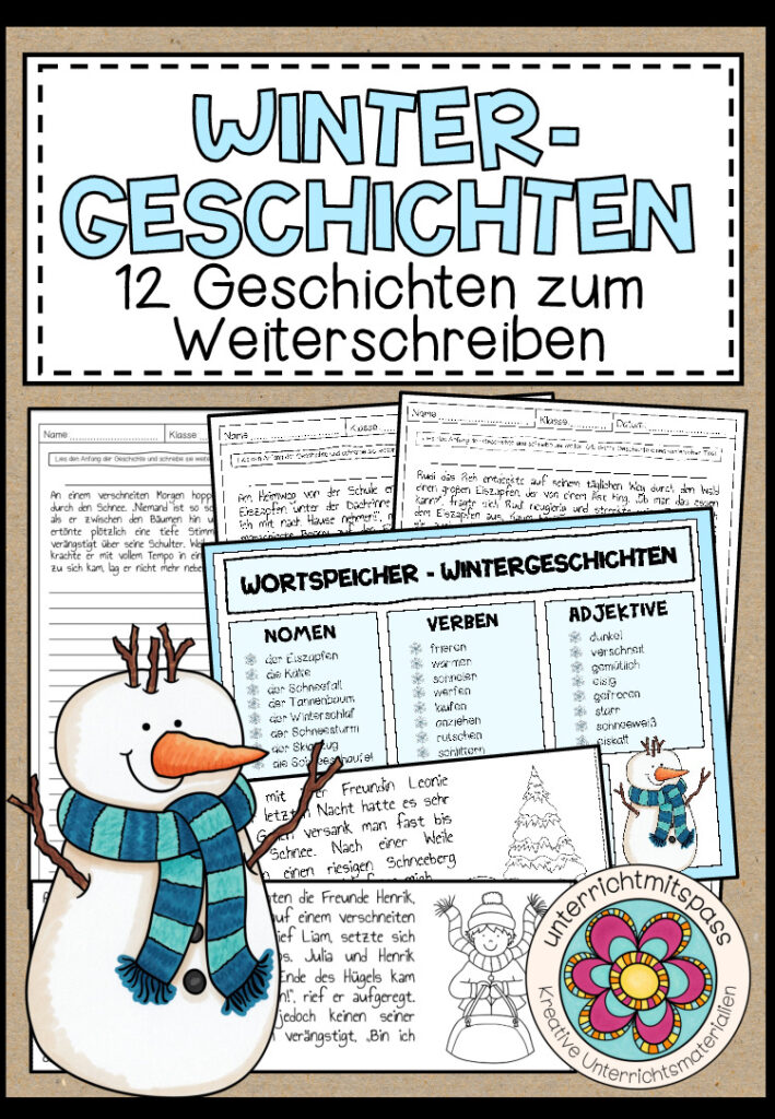 WINTERGESCHICHTEN – 12 Geschichtenanfänge zum Weiterschreiben