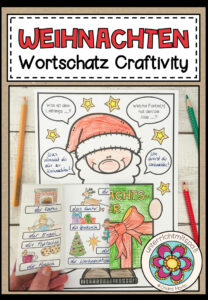 WEIHNACHTEN – Wortschatz Craftivity