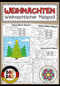WEIHNACHTEN – Wortschatzrad