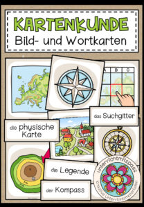 KARTENKUNDE – Bild- und Wortkarten