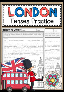 LONDON – Tenses Practice (2-fach differenziertes Worksheet)
