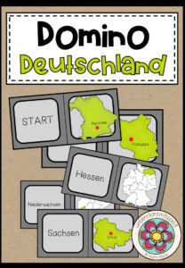 Bundesländer Deutschland – Domino (2 Spiele)