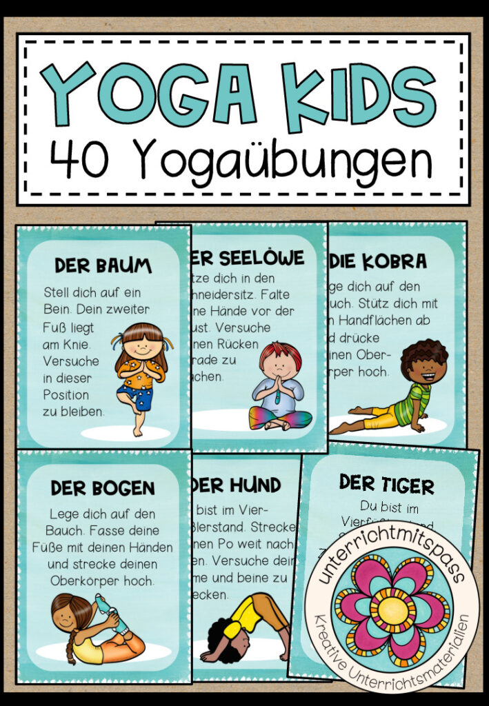 Yoga Kids – 40 Yogaübungen für Kinder