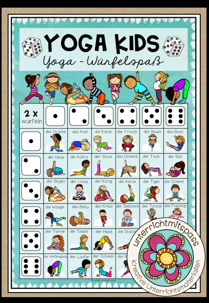 Yoga – Würfelspaß