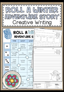 Roll a winter adventure story – Creative Writing