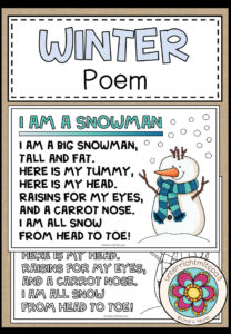 WINTER Poem (Gedicht für den Englischunterricht)