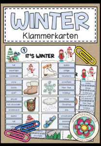WINTER – Klammerkarten