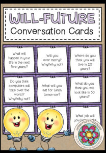 WILL-FUTURE – Grammar Conversation Cards