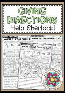 GIVING DIRECTIONS – Help Sherlock (3-fach differenziert)