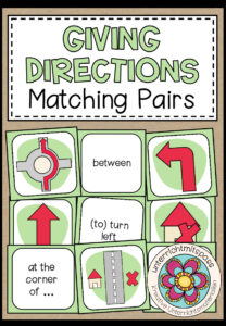 GIVING DIRECTIONS – Matching Pairs