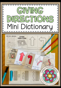 GIVING DIRECTIONS – Mini Dictionary (Leporello)
