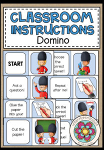 Classroom Instructions – Reading Domino