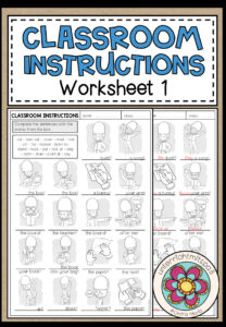 Classroom Instructions – Worksheet 1