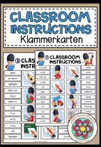 Classroom Instructions – Klammerkarten