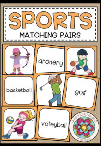 SPORTS – MATCHING PAIRS