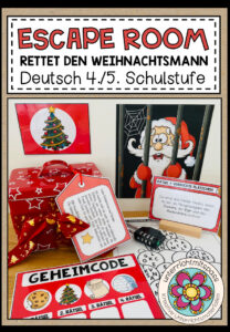 RETTET DEN WEIHNACHTSMANN – Escape Room (Deutsch 4./5. Schulstufe)