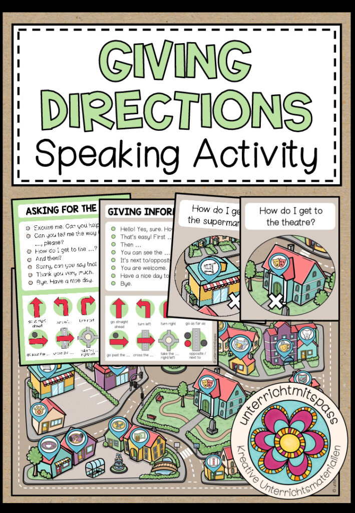 GIVING DIRECTIONS – Speaking Activity