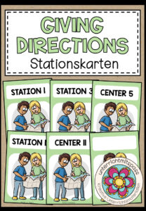 GIVING DIRECTIONS – Stationskarten