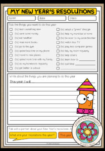 New Year’s Resolutions – Writing + Speaking