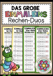 DAS GROßE EINMALEINS – 10 Rechen-Duos