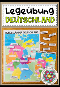 DEUTSCHLAND (Bundesländer) – Legeübung / Klettübung