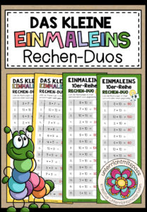 DAS KLEINE EINMALEINS – 11 Rechen-Duos