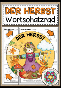 DER HERBST – Wortschatzrad
