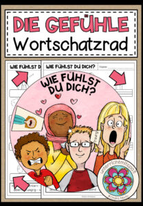 DIE GEFÜHLE – Wortschatzrad