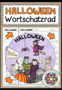 HALLOWEEN – Wortschatzrad