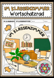 IM KLASSENZIMMER – Wortschatzrad