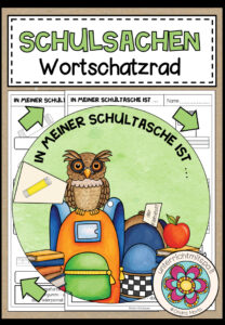 SCHULSACHEN – Wortschatzrad