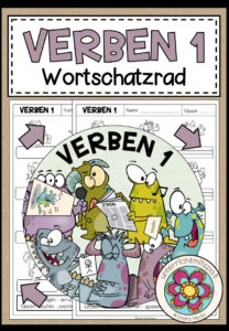 VERBEN 1 – Wortschatzrad
