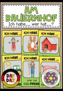 AM BAUERNHOF – Ich habe… Wer hat…? (DAF/DAZ)