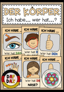 DER KÖRPER – Ich habe… Wer hat…? (DAF/DAZ)
