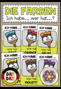 DIE FARBEN – Ich habe… Wer hat…? (DAF/DAZ)