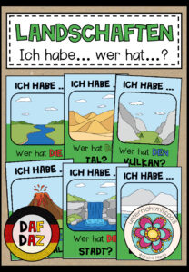 LANDSCHAFTEN – Ich habe… Wer hat…? (DAF/DAZ)
