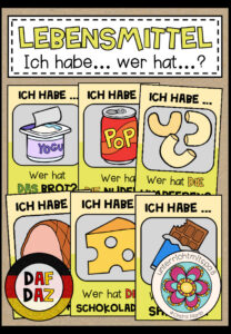 LEBENSMITTEL – Ich habe… Wer hat…? (DAF/DAZ)