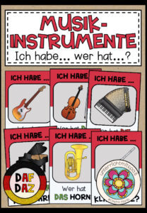 MUSIKINSTRUMENTE – Ich habe… Wer hat…? (DAF/DAZ)