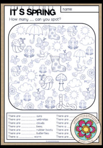 SPRING – How many things can you spot?