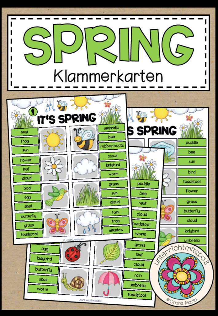 SPRING – Klammerkarten
