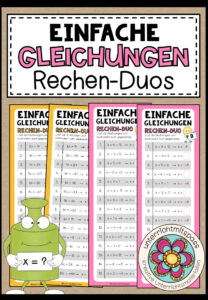 LINEARE FUNKTIONEN – 3 Rechen-Duos