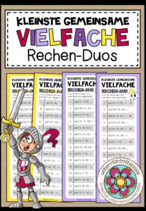 kgV (kleinste gemeinsame Vielfache) – 2 Rechen-Duos
